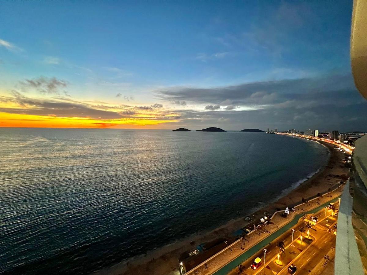 马萨特兰Sunset View Malecon 1404 Vista Panoramica Al Mar公寓 外观 照片